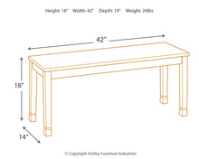 Load image into Gallery viewer, Owingsville Dining Table and 4 Chairs and Bench
