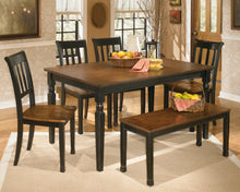 Load image into Gallery viewer, Owingsville Dining Table and 4 Chairs and Bench
