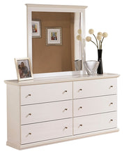 Load image into Gallery viewer, Bostwick Shoals Queen/Full Panel Headboard with Mirrored Dresser and Chest
