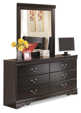 Load image into Gallery viewer, Huey Vineyard Twin Sleigh Bed with Mirrored Dresser, Chest and Nightstand
