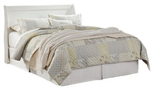 Load image into Gallery viewer, Anarasia Queen Sleigh Headboard with Mirrored Dresser and 2 Nightstands
