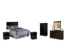 Load image into Gallery viewer, Maribel Full Panel Headboard with Mirrored Dresser, Chest and 2 Nightstands
