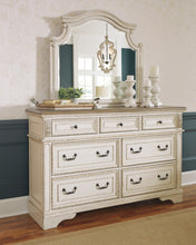 Load image into Gallery viewer, Realyn Queen Sleigh Bed with Mirrored Dresser and 2 Nightstands
