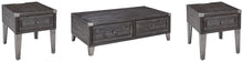 Load image into Gallery viewer, Todoe Coffee Table with 2 End Tables
