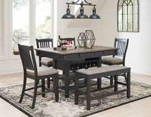 Load image into Gallery viewer, Tyler Creek Counter Height Dining Table and 4 Barstools and Bench
