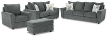 Load image into Gallery viewer, Stairatt Sofa, Loveseat, Chair and Ottoman
