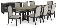 Load image into Gallery viewer, Foyland Dining Table and 8 Chairs with Storage
