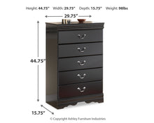 Load image into Gallery viewer, Huey Vineyard Queen Sleigh Bed with Mirrored Dresser, Chest and Nightstand
