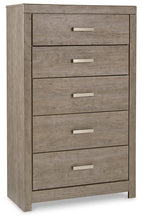 Load image into Gallery viewer, Culverbach King Panel Bed with Mirrored Dresser, Chest and 2 Nightstands
