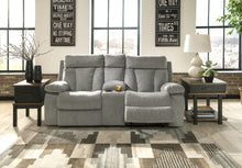 Load image into Gallery viewer, Mitchiner DBL Rec Loveseat w/Console
