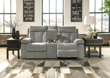 Load image into Gallery viewer, Mitchiner DBL Rec Loveseat w/Console
