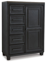 Load image into Gallery viewer, Foyland King Panel Storage Bed with Mirrored Dresser and Chest
