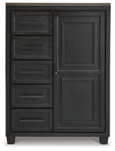 Load image into Gallery viewer, Foyland King Panel Storage Bed with Mirrored Dresser and Chest
