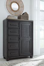 Load image into Gallery viewer, Foyland King Panel Storage Bed with Mirrored Dresser and Chest
