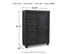 Load image into Gallery viewer, Foyland King Panel Storage Bed with Mirrored Dresser and Chest
