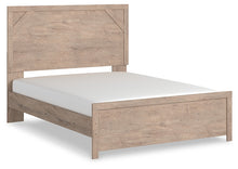 Load image into Gallery viewer, Senniberg Queen Panel Bed with Mirrored Dresser
