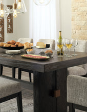 Load image into Gallery viewer, Burkhaus Dining Table and 8 Chairs with Storage
