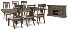 Load image into Gallery viewer, Wyndahl Dining Table and 6 Chairs with Storage
