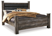 Load image into Gallery viewer, Wynnlow King Poster Bed with Mirrored Dresser and 2 Nightstands

