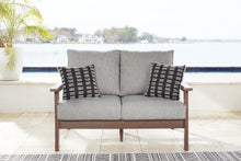 Load image into Gallery viewer, Emmeline Outdoor Loveseat with Coffee Table
