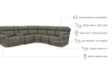 Load image into Gallery viewer, Starbot 7-Piece Power Reclining Sectional
