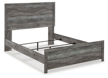 Load image into Gallery viewer, Bronyan Queen Panel Bed with Mirrored Dresser and 2 Nightstands
