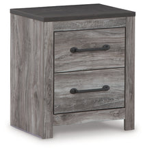 Load image into Gallery viewer, Bronyan Queen Panel Bed with Mirrored Dresser and 2 Nightstands
