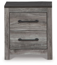 Load image into Gallery viewer, Bronyan Queen Panel Bed with Mirrored Dresser and 2 Nightstands
