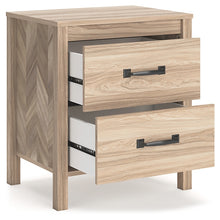 Load image into Gallery viewer, Battelle Two Drawer Night Stand
