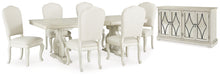 Load image into Gallery viewer, Arlendyne Dining Table and 6 Chairs with Storage
