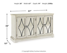 Load image into Gallery viewer, Arlendyne Dining Table and 6 Chairs with Storage
