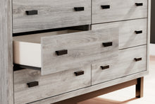 Load image into Gallery viewer, Vessalli King Panel Bed with Mirrored Dresser, Chest and 2 Nightstands
