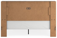 Load image into Gallery viewer, Vessalli King Panel Bed with Mirrored Dresser, Chest and 2 Nightstands
