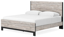 Load image into Gallery viewer, Vessalli King Panel Bed with Mirrored Dresser, Chest and 2 Nightstands
