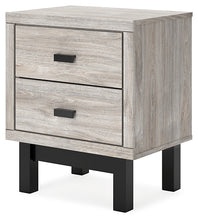 Load image into Gallery viewer, Vessalli King Panel Bed with Mirrored Dresser, Chest and 2 Nightstands
