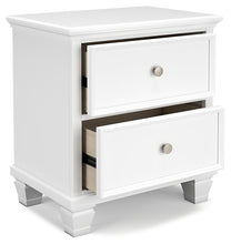 Load image into Gallery viewer, Fortman Full Panel Bed with Mirrored Dresser, Chest and 2 Nightstands
