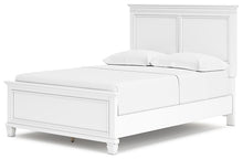 Load image into Gallery viewer, Fortman Full Panel Bed with Mirrored Dresser, Chest and 2 Nightstands
