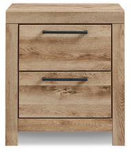 Load image into Gallery viewer, Hyanna Queen Panel Storage Bed with Mirrored Dresser and 2 Nightstands
