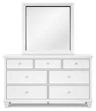 Load image into Gallery viewer, Fortman Full Panel Bed with Mirrored Dresser and Chest
