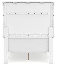 Load image into Gallery viewer, Fortman Twin Panel Bed with Mirrored Dresser and Nightstand

