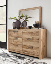 Load image into Gallery viewer, Hyanna King Panel Storage Bed with Mirrored Dresser
