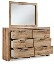 Load image into Gallery viewer, Hyanna Full Panel Storage Bed with Mirrored Dresser, Chest and 2 Nightstands
