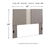 Load image into Gallery viewer, Surancha Queen/Full Panel Headboard with Mirrored Dresser
