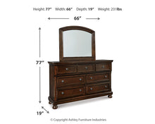 Load image into Gallery viewer, Robbinsdale Dresser and Mirror
