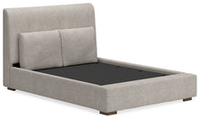 Load image into Gallery viewer, Cabalynn Queen Upholstered Bed with Mirrored Dresser and 2 Nightstands
