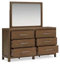 Load image into Gallery viewer, Cabalynn Queen Upholstered Bed with Mirrored Dresser, Chest and Nightstand
