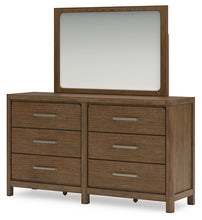 Load image into Gallery viewer, Cabalynn Queen Upholstered Bed with Mirrored Dresser, Chest and Nightstand

