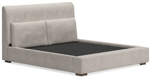 Load image into Gallery viewer, Cabalynn King Upholstered Bed with Mirrored Dresser, Chest and 2 Nightstands
