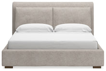 Load image into Gallery viewer, Cabalynn King Upholstered Bed with Mirrored Dresser, Chest and 2 Nightstands
