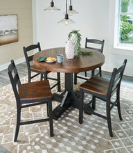 Load image into Gallery viewer, Valebeck Counter Height Dining Table and 4 Barstools with Storage
